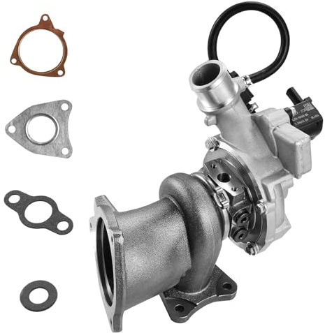 VEVOR Turbo con Kit de Juntas, Repuesto de Turbocompresor para Motores de Automóviles, Compatible con Ford Escape 2013-2016, con Junta de Papel de Entrada/Salida de Aceite, Plata, 330 x 270 x 195 mm