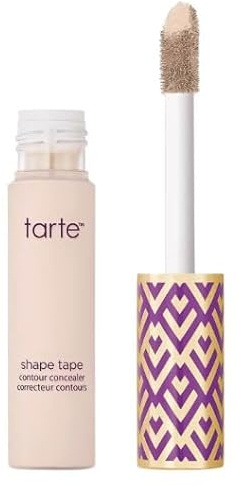 tarte Original Shape Tape™ Concealer, Contour Concealer, Double Duty Beauty, 10 ml, vegan, von Bella, Farbe 8B Porcelain Beige