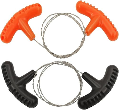 Sierra De Bolsillo De Acero Inoxidable,Versátil Sierra de Alambre Mejorada,Madera De Bolsillo Cuerda Sierra Corte Herramienta,Mini Sierra de Alambre Aire Libre,Rope Saw Wire Cutting