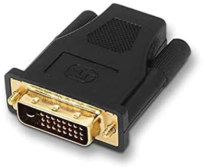 VoltShine Adapter - DVI Stecker auf HDMI-Buchse, ermöglicht den Anschluss von Geräten mit Bildqualität, kompakt und einfach zu bedienen, ideal für Verschiedene Konfigurationen