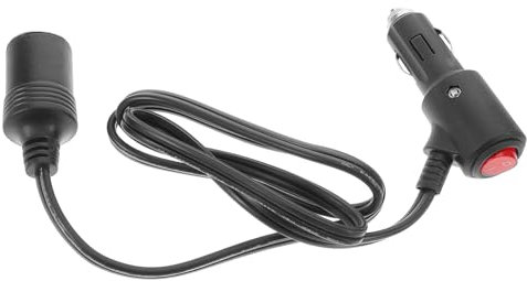 Abaodam Car Cigarette Lighter Male to Female Power Extension Vehicle Extension Cable