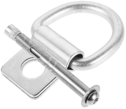 Healifty Anelli D Acciaio Inossidabile V Shaped per Fissaggio Carichi Ganci per Rimorchio Resistenti e Facili da Installare per Sicurezza Merci su Camion Barche e Camper