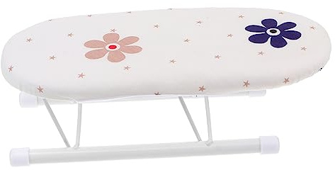 DECORNIJIA Mini Tabla de Planchar para Hogar y Viaje Soporte Estable y Resistente para Mangas y Camisas Accesorio Compacto y Duradero para Engomar Ropa