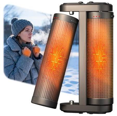 9.0 Upgrade 360° Warming Hand Warmers Rechargeable 2 pack【Smart Thermostat-STS Certified】【2s Heating - Heating Capacity NO.1】Electric Handwarmers & Rotating Fidget Fun,3 Levels Heats(Black)