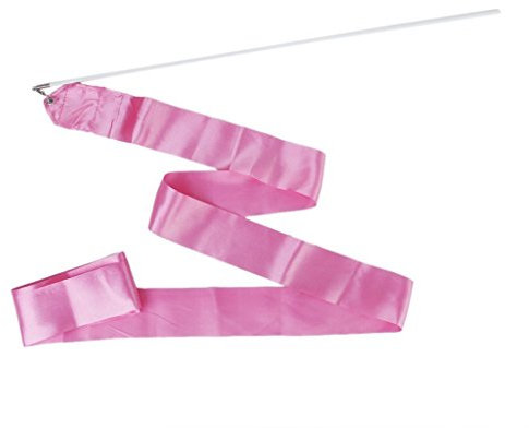 Gymnastikband Tanzband Turnband Rhythmikband Wirbelband Schwungband mit Stab 4 m
