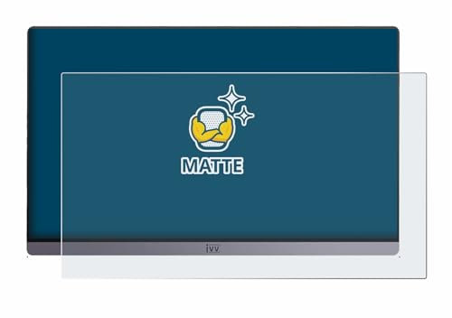 BROTECT Entspiegelungs-Schutzfolie für IVV Portable Monitor 15.6 Matte Displayschutz-Folie, Anti-Reflex, Anti-Fingerprint