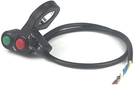 7/8 22mm Lenker Multifunktions Motorrad Offroad Horn Blinker Ein/Aus Licht Schalter Universal für Motorrad, Roller, ATV