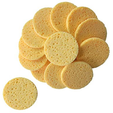 DRESSOOS 20stücke Wattepads Für Make-up-entfernung Runde Hautfreundliche Make-up-baumwollschwämme Make-up-entferner-pads Gesichtsreinigungsquaste Hautfarbe