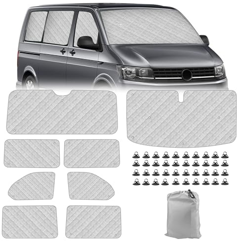 8PCS Thermomatte Fahrerhaus Innen für VW T5 T6, SWB