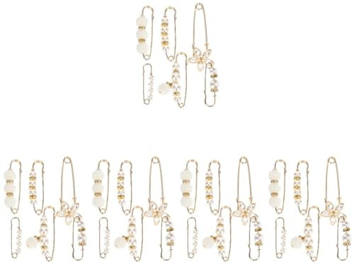 CALLARON 30stücke Teiliges Set Sicherheitsnadeln Für Damen Verstellbare Broschen Zur Kleidungsfixierung Für Kleider Hosen Und Schals Dekorative Nadel Für Und Tailleneinstellungen