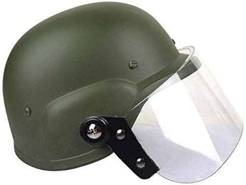 SBNYTBLW Taktischer Helm Airsoft M88 Swat Usmc Airsoft Shooting Cs Klassischer Schutzhelm mit Brille Pc/Od