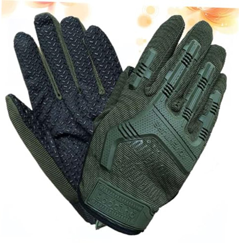 Yardwe Outdoor Handschuhe für Herren, Rutschfest, Grün, 1 Paar