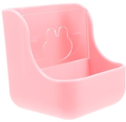 VICASKY Futterspender Für Kaninchen Hasen-futterautomat Kunststoffhalter Kaninchenkäfig-Spender Aufbewahrungshalter Kaninchen-futterautomat Abfallbox Aufbewahrungsständer