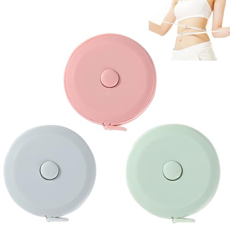 3 Stück Maßband Körper,1.5m Massband Körper,Körpermaßband,Schneidermaßband,Massband Kinder,Handmaß Nähen,Measuring Tape,Maßband Schneider,Messband Körpergröße,Umfangmaßband für Körpermaße,Schneidern