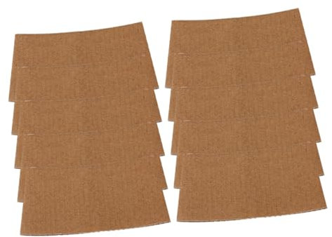 PERSELOSO 50 Stück Papier Becherhüllen Hitzebeständige Kälteisolierende Getränke Schutzabdeckungen für Kaffee und Tee Vielseitige Tassenhüllen für Zuhause und Unterwegs