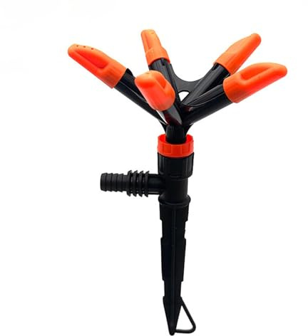 Qcbuegof 5 Head Sprinkler Für Garten Und Landwirtschafts Wassersprühgesprühgeräte Bewässerungswerkzeug Landwirtschaftliche Wasserversorgung Effizienter Sprinkler
