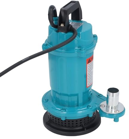 Diyeeni Pompe Immersible, Pompe à Eau électrique Portable à 10 M jusqu'à la Piscine du Jardin (Plug UE 220V)