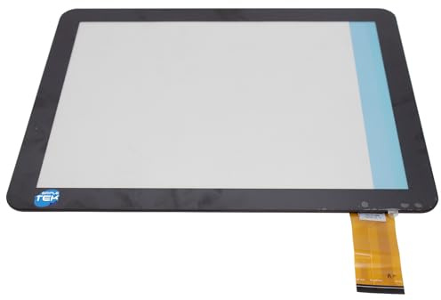 SIMPLETEK - Verre tactile de remplacement 15″ pour moniteur POS, avec double face préappliqué (modèle AC‑C1459)