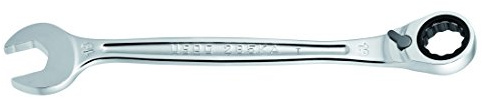 USAG 285 KA_13 U02856013 Chiave Combinata a Cricchetto con Anello di Tenuta