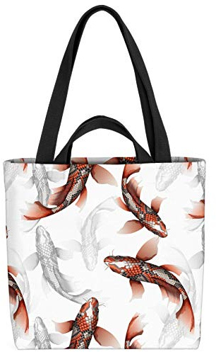 VOID Koi karp damm väska 33 x 33 x 14 cm, 15 l shoppingväska shoppingväska väska