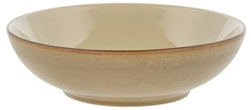 BITZ Pastaschüssel, Schüssel/Schale für Pasta und Salate, Durchm. 20 cm, Steingut, Wood/Sand