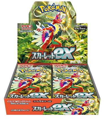 Pokemon Card Game Scarlet & Violet Expansion Pack Scarlet ex Box (Japanese)