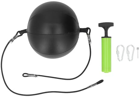 Doppelendball mit PU Leder für Schlaggeschwindigkeit, verstellbare elastische Kordel, ideal zum Training für Zuhause und unterhaltsam.