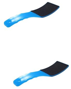 Healvian 2stücke Doppelseitige Fußfeile Für Pediküre Effiziente Fußraspel Zur Entfernung Abgestorbener Haut Ergonomisches Design Für Mühelosen Einsatz Für Trockene Rissige Füße