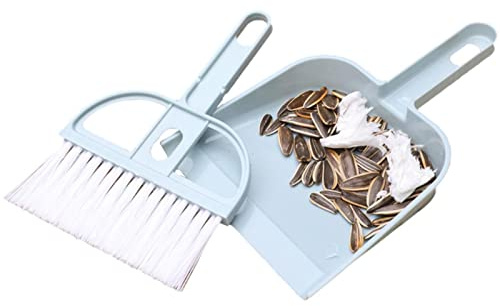 Juego De Recogedor Y Cepillo Pequeño, Juego De Escoba Y Recogedor De Mano | Herramienta de Limpieza de Cepillo y recogedor para el hogar - Cepillo Escoba pequeña Pala para Polvo Aparatos de
