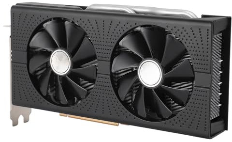 Bewinner Scheda Grafica Video per Computer 590 da 8 GB, Scheda Grafica da Gioco 256 Bit 2304SP GDDR5, Uscita DP HDMI DVI, PCI Express 3.0, Scheda Grafica per PC Desktop