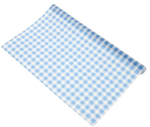 Healeved Beeswax Food Wrapping Paper Roll Blue Checkered Food Wrap for Kitchen Essentials for Sandwich