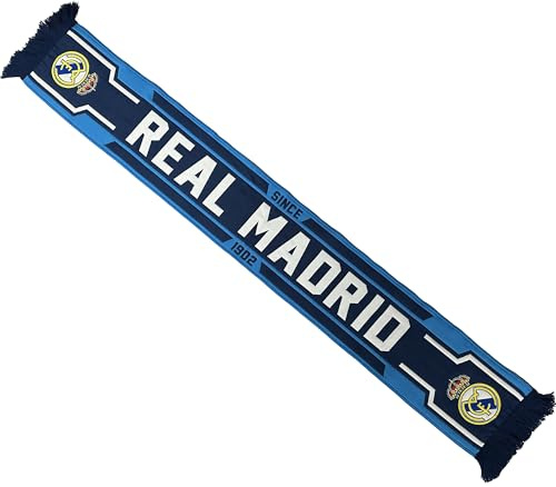 Real Madrid Schal Real – Offizielle Kollektion, 140 cm, marineblau, 140 cm