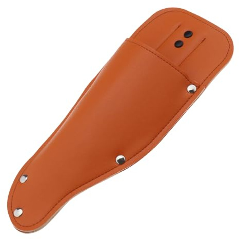 Secateurs Holster - Premium PU Leather Sheath for Pruning Shears | Secateurs Holder with Belt Loop, Protective Case for Shears, Gardening Accessories, Tool Storage
