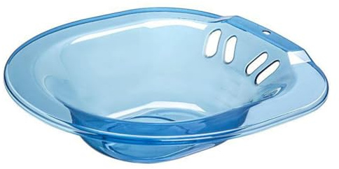 FOMIYES Sitzbadewanne Sitzbad Basin Für Postnatale Pflege Korrosionsbeständig Hochtemperaturbeständig Ergonomisches Waschbecken Zur Linderung Von Hämorrhoiden Und Privater Hygiene Für Schw