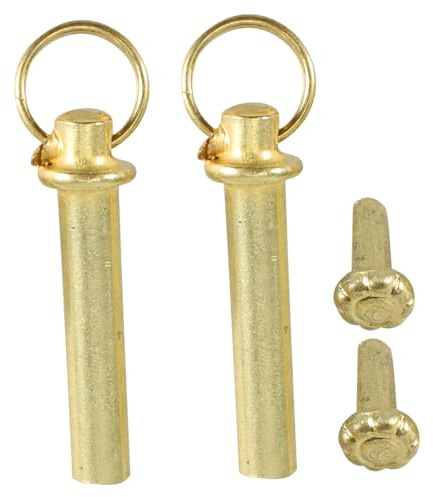 OSALADI Remaches y Tuercas Del Eje Del Ventilador Plegable, Kit De Reparación Metálico Dorado 15 Mm, Accesorios Para Abanicos De Mano, Solución Práctica Para Reconstrucción, Uso Doméstico, Verano