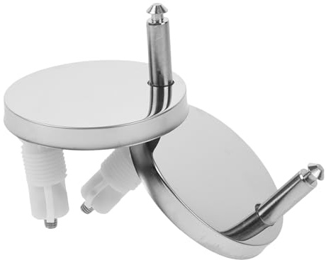 WOONEKY Set 2 Viti di Fissaggio per Sedile Wc Bulloni e Accessori di Ricambio per Cerniere Copriwater Resistenti e Facili da Montare per Riparazioni Bagno