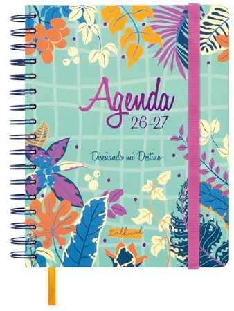 Finocam Talkual Agenda Curso 2026 2027 Diaria | Destino · Español | 1 Día Página. Septiembre 2026 Agosto 2027 (12 meses). Agenda académica y escolar