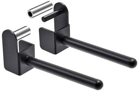 Squat Rack Langhantel Wandhalterung zur Aufbewahrung von Fitness Kraftaufsätzen