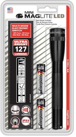 Mini Maglite LED-Taschenlampe, sehr hell, 97 Lumen