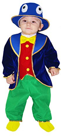 Pegasus Costume Grillo di Pinocchio Vestito Carnevale (7/9 Mesi)