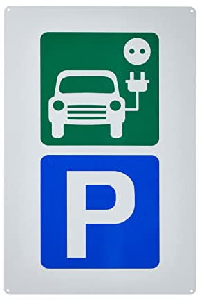 RING EV Accessory Charging Sign - Marks Out EV Charging Point