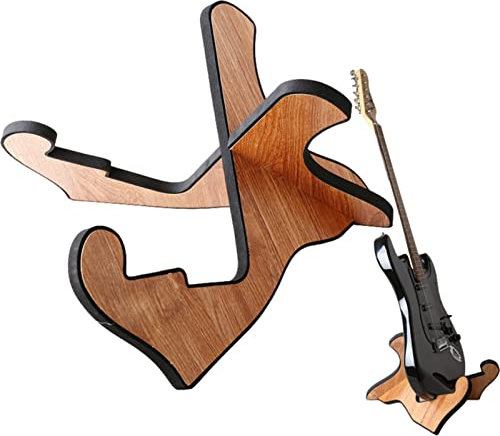 Tebinzi Bassgitarrenständer | X-Frame Halter für Klassische Gitarren,Tragbarer Gitarrenständer, Abnehmbarer Musikinstrumentenständer für Klassische Akustikgitarren – Steht auf dem Boden