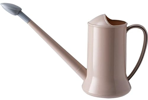 Regadera Plantas de interior 2L 2 modos de pulverización Regadera pequeña con caño largo extraíble y cabezal de ducha Regadera de plástico para jardín Regadera de flores para plantas de interior y ext