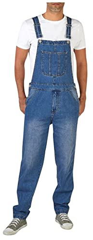 Latzhose Herren Baggy Jeans Herren Freizeit Arbeits-Latzhose Herren Jeans Latzhose Mit Taschen Jeans Latzhose Und Hosenträger Overall Workwear Pants Arbeitshose Schutz-Latzhose Alle Jahreszeiten