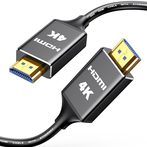 Highwings 4K Long HDMI Cable 30M | in-Wall CL3 Rated HDMI Cable 2.0 | Support HDR10 8/10bit 18Gbps HDCP2.2 ARC | High Speed HD Shielded Cord | Compatible with Laptop, PC, HDTV, Projector