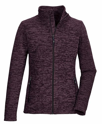 Killtec Damen Kow 113 Wmn Knt Flc Jckt Strickfleecejacke/Fleecejacke mit Stehkragen