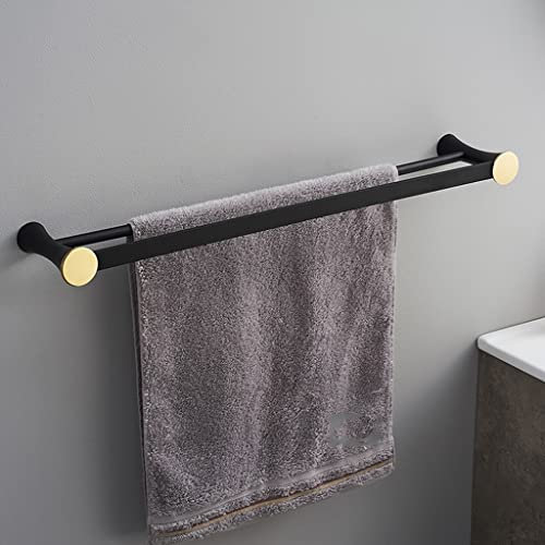 YQZQXWA Handtuchhalter, Handtuchhalter für Badezimmer, Handtuchhalter aus Messing, Wandmontage, Badezimmerzubehör, Handtuchhalter, moderner Stil/Handtuchständer Stanzen/a Innovate