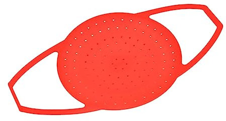 Garneck Vaporera de Silicona Plegable y Retráctil Grande, Material Grado Alimenticio, Resistente y Ligera, para Cocinar al Vapor Verduras y Mariscos en Casa, 1 Unidad
