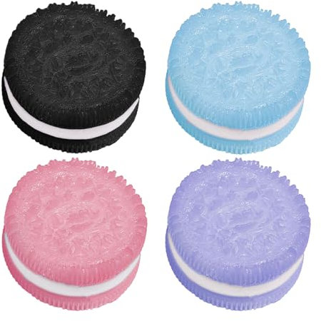 AWAVM Biscuit Stress Relief Squishy Toy, Taba and Fufu Simulation für Angstlinderung, Pinching Depression für Frauen Männer