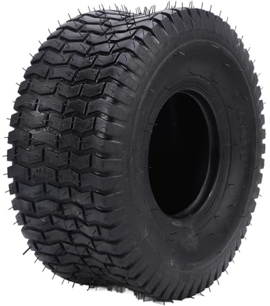 Piene di Trattori Giardino, 15x6,00-6 Gomma Pneumatico Controllo Potenziato Trazione Eccellente Trazione 4 Pneumatici Pesanti per Tosaerba per Tosaerba